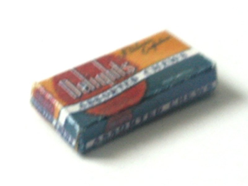 ミニチュア　1/12サイズのパッケージ