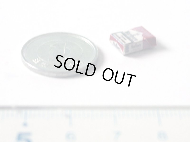 ミニチュア　1/12サイズのパッケージ