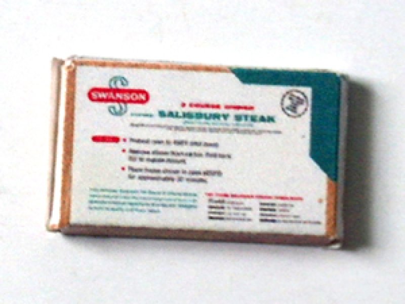 ミニチュア　1/12サイズのパッケージ