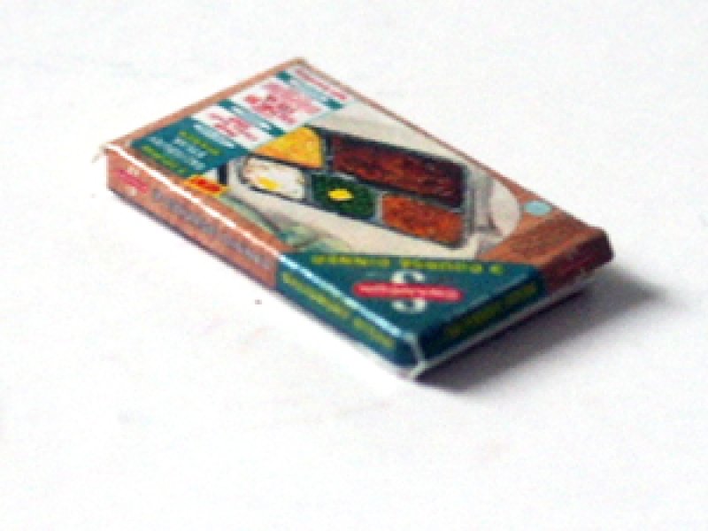 ミニチュア　1/12サイズのパッケージ