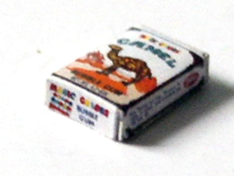 ミニチュア　1/12サイズのパッケージ