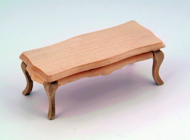 画像1: コーヒー　テーブル　未塗装 (1)