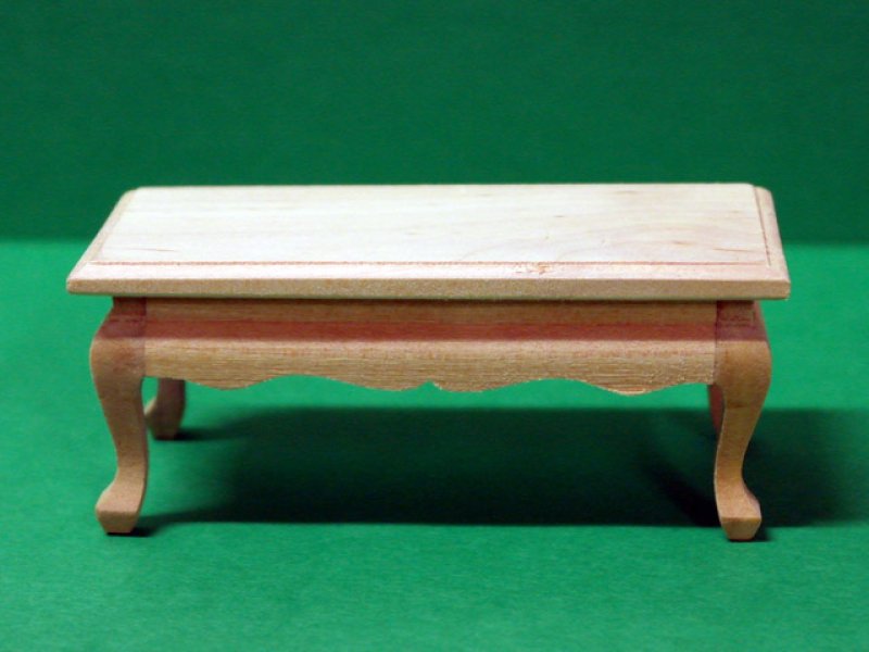 画像2: コーヒー　テーブル　未塗装 (2)