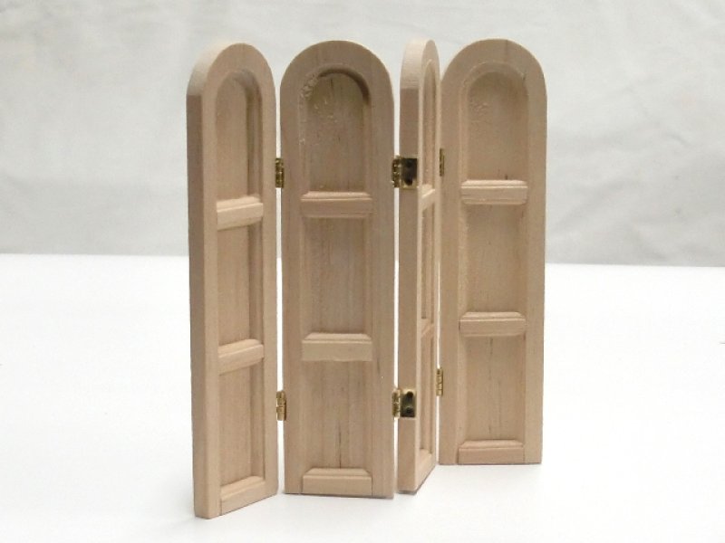 画像1: 4パネル　スクリーン　未塗装 (1)