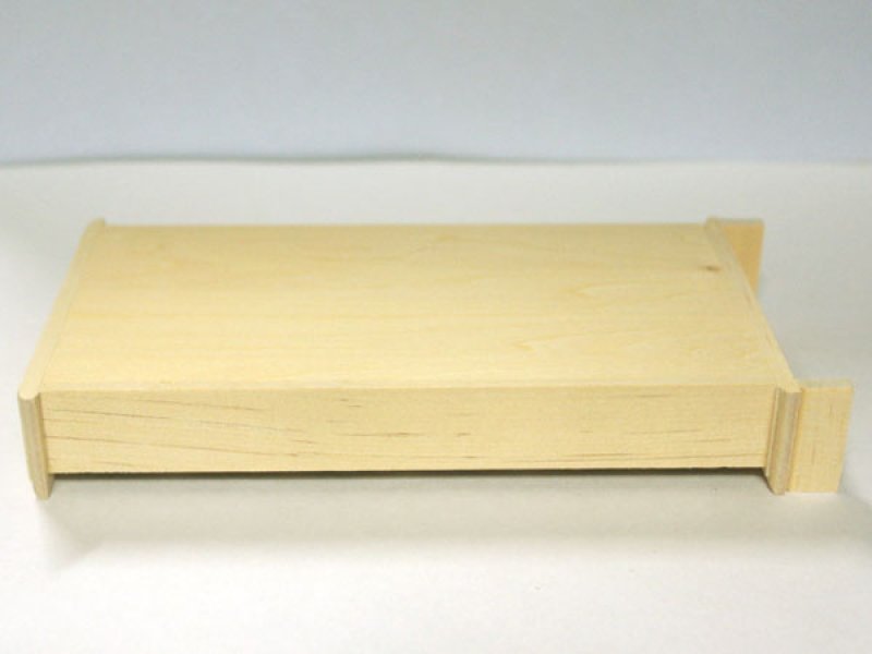 画像4: 未塗装　ブックケース　本棚（6段） (4)