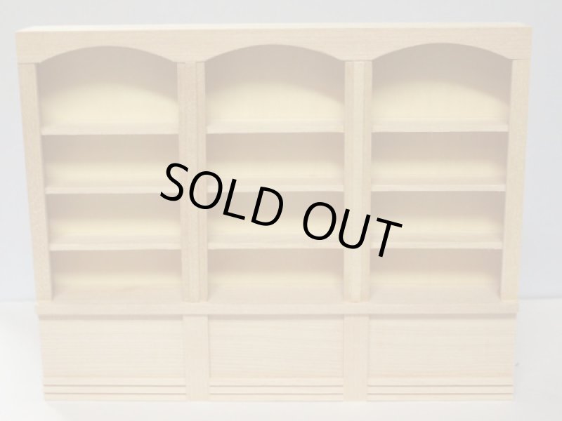 画像1: 未塗装　トリプル・シェルフ (1)
