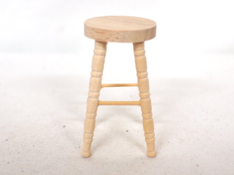 画像2: パブ　スツール 　未塗装 (2)