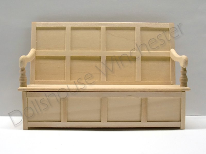 画像2: チャールズII世ベンチ　　未塗装 (2)