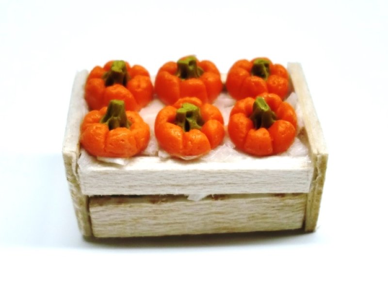 画像1: ベジタブル（パンプキン）　クレート (1)