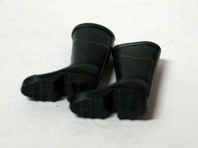 画像3: 長靴　ブラック (3)