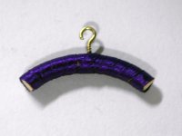 コートハンガー　紫