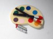 画像2: アーティスト・パレット　筆＆絵具付き (2)