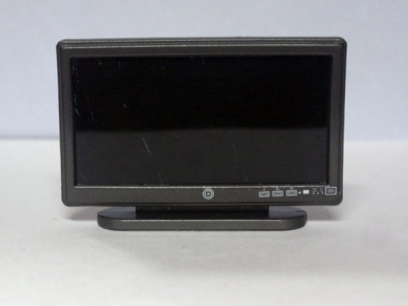 画像1: 42" ワイドスクリーン　テレビ TV　ブラック (1)