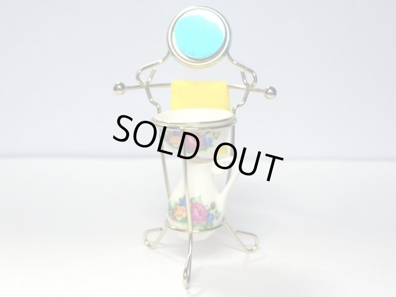 画像1: ウォッシュ・スタンド ボウル＆ジャグ付き (1)