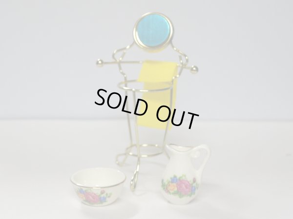 画像4: ウォッシュ・スタンド ボウル＆ジャグ付き