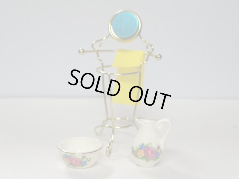 画像4: ウォッシュ・スタンド ボウル＆ジャグ付き (4)