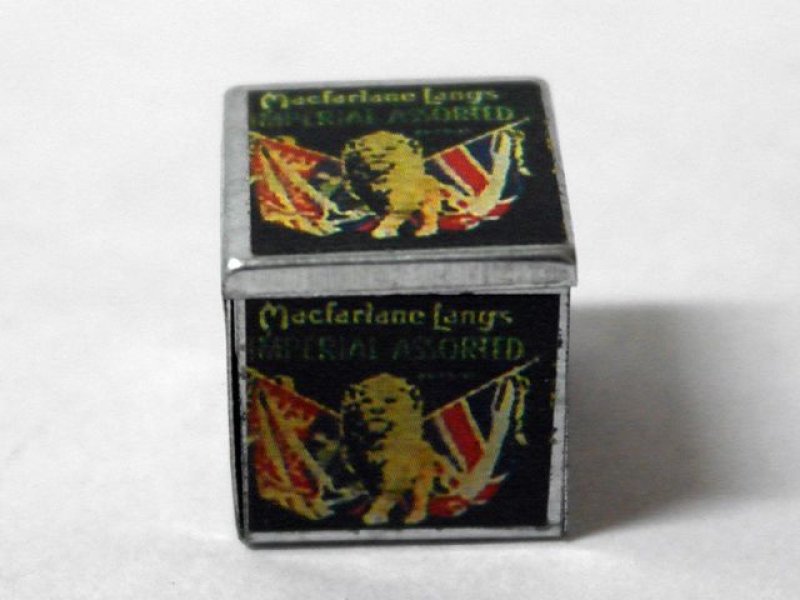 画像1: ビスケット缶　１個 (1)