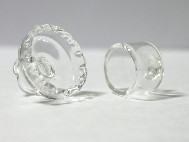 画像3: ガラス　ケーキスタンド＆ドーム (3)