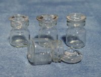 ガラス製キャニスター 1個