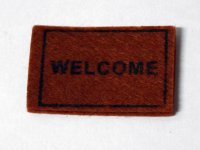 玄関マット　Welcome