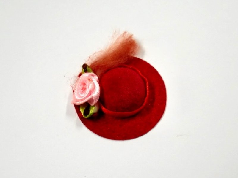 画像6: 帽子(赤色） (6)