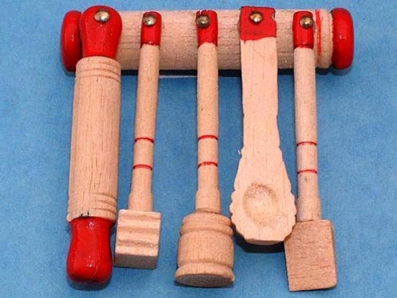 画像1: 壁掛け用台所用品 (1)