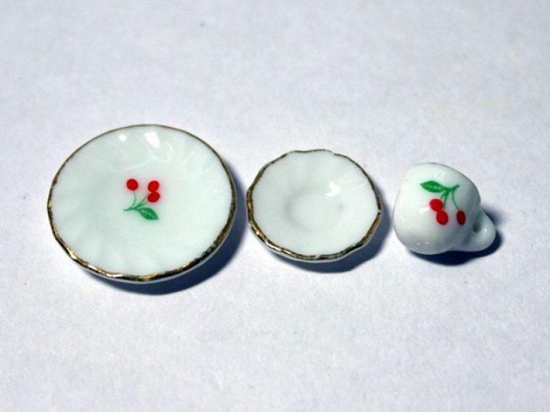 画像4: トリオ　カップ&ソーサー&プレート (4)