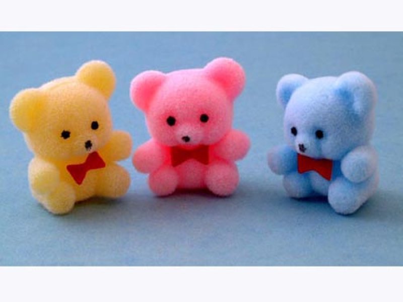 画像1: テディベア　ピンク