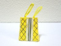 ショッピングバッグ　イエロー