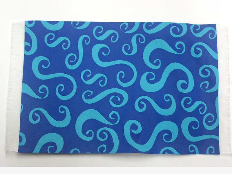 1/12サイズのドールハウス用ミニチュアラグ　リバーシブルです