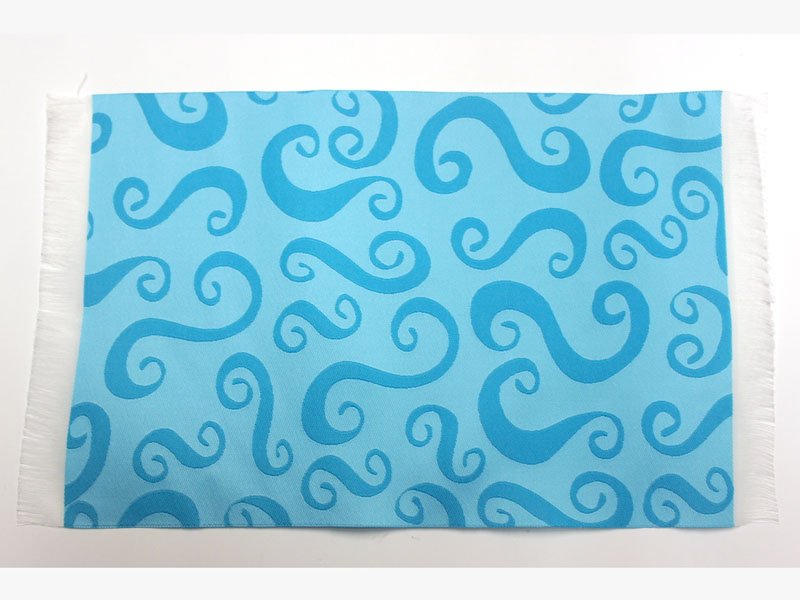 1/12サイズのドールハウス用ミニチュアラグ　リバーシブルです