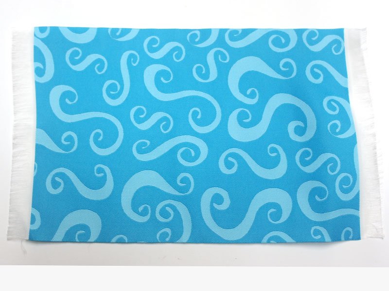 1/12サイズのドールハウス用ミニチュアラグ　リバーシブルです