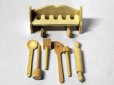 画像2: 調理用具・道具セット　木製 (2)