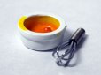 画像1: 卵入りボウル＆泡だて器 (1)