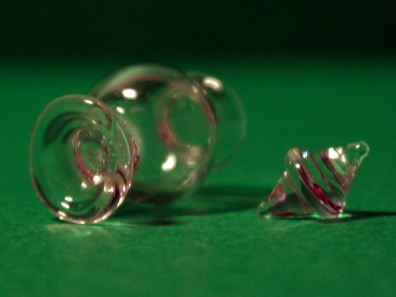 画像4: ガラス　蓋付ジャー　1個 (4)