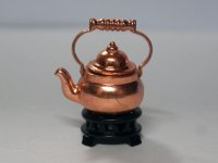 銅　ケトル（やかん）&トリビット(載せる台)