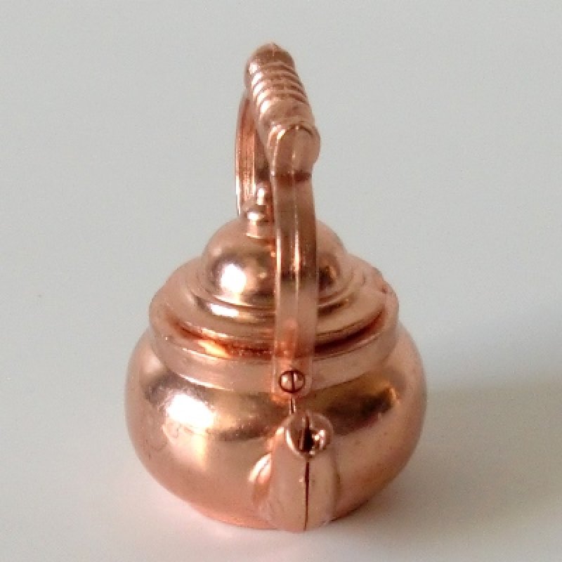 画像6: 銅　ケトル（やかん）&トリビット(載せる台) (6)