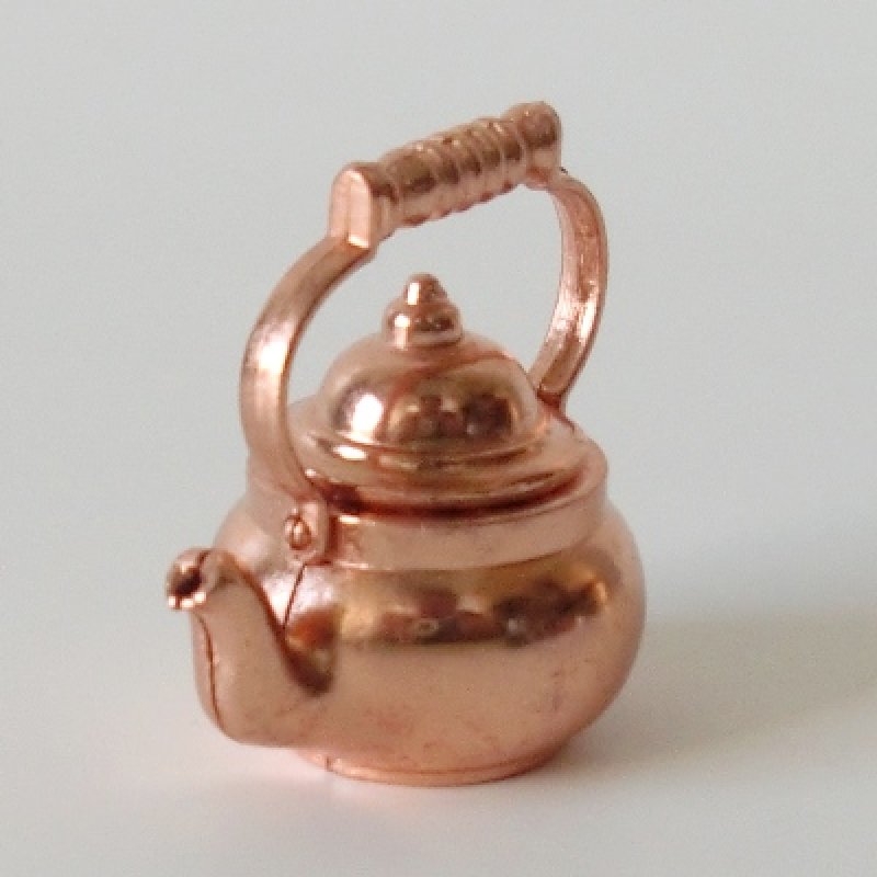 画像4: 銅　ケトル（やかん）&トリビット(載せる台) (4)