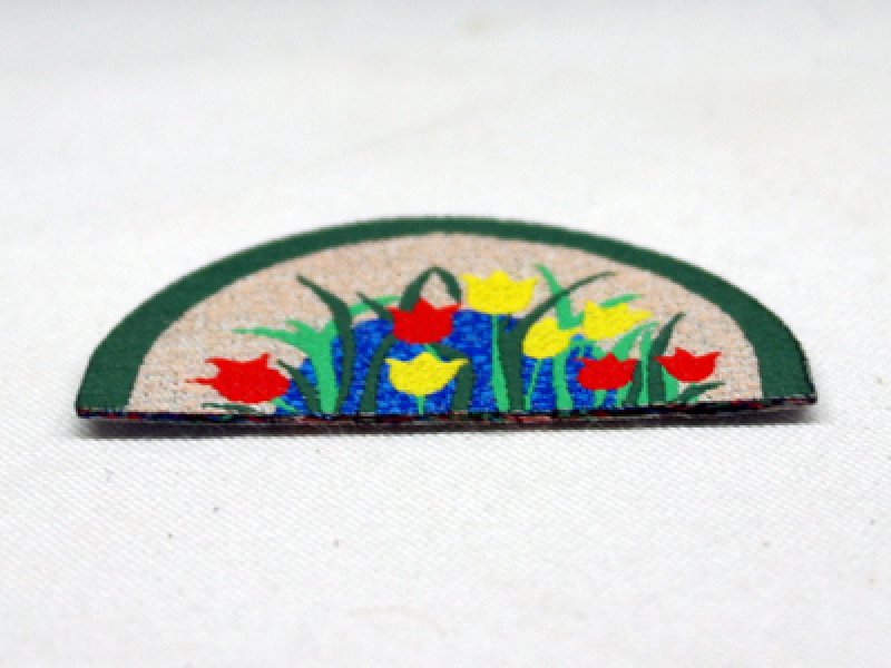 画像2: ラグ　半円型 (2)