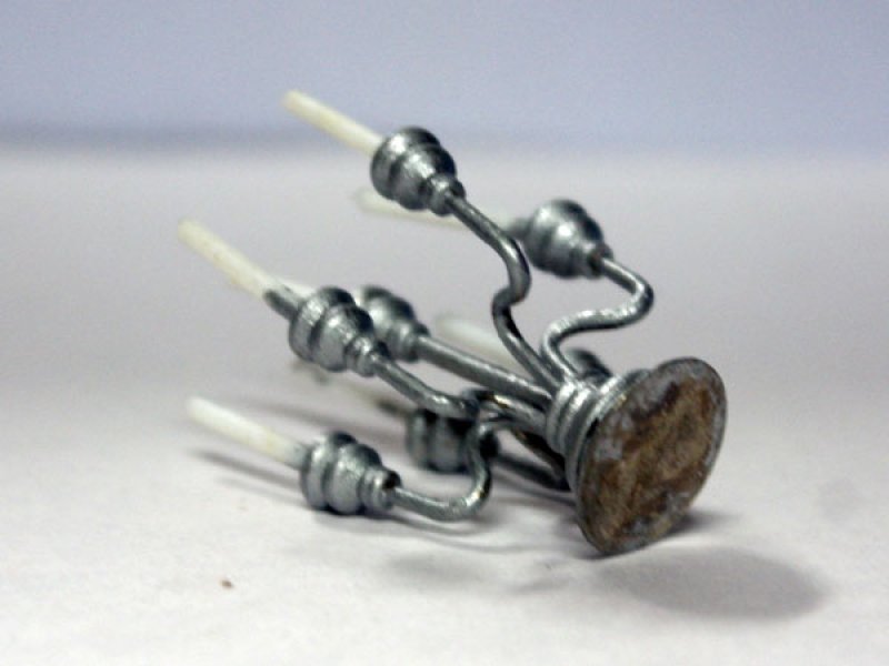 画像3: 燭台　キャンドル　スタンド　シルバー (3)