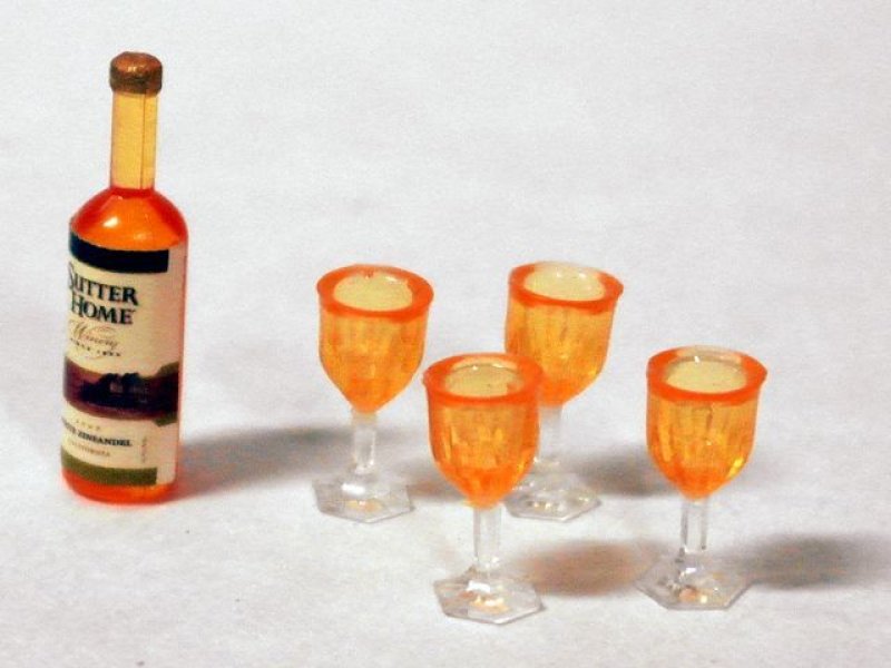 画像2: ボトルワイン＆グラス4ヶセット (2)