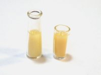 ミルク入りグラス・ボトル＆グラス