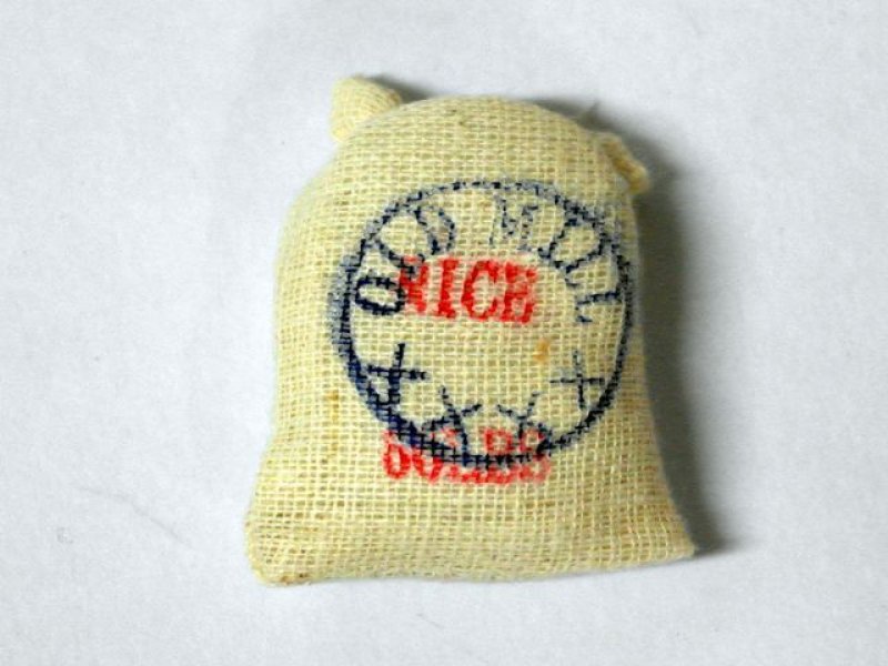 画像2: サック（粗布袋）詰　ライス（米） (2)