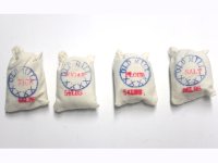 フードサック4個セット、小麦粉・砂糖・塩・米