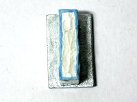 バースデー　ケーキ　”１”　ブルー