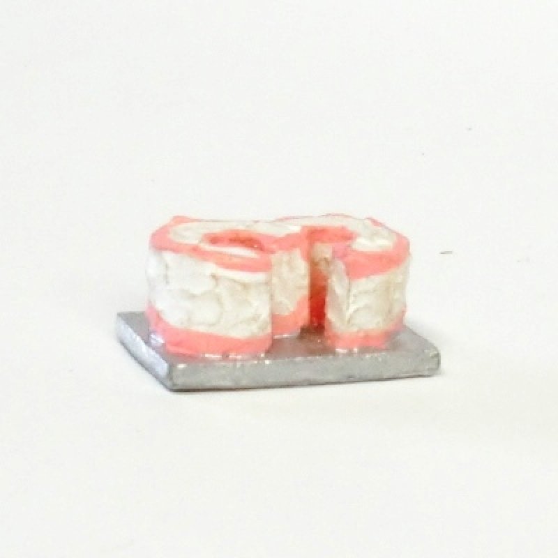 画像4: バースデー　ケーキ　”３”　ピンク (4)