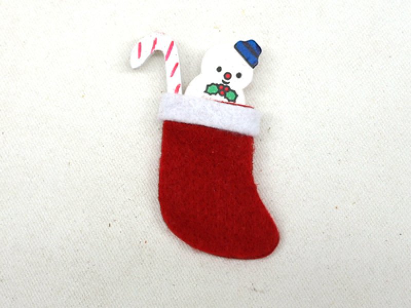 画像1: クリスマス・ストッキング（くつ下） (1)