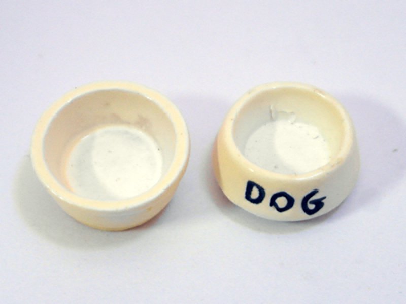 画像2: ドッグ用　フード＆ウォーター・ボウル（餌・水入れ） (2)