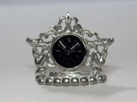 マントル・クロック　Pixie（小妖精）シルバー