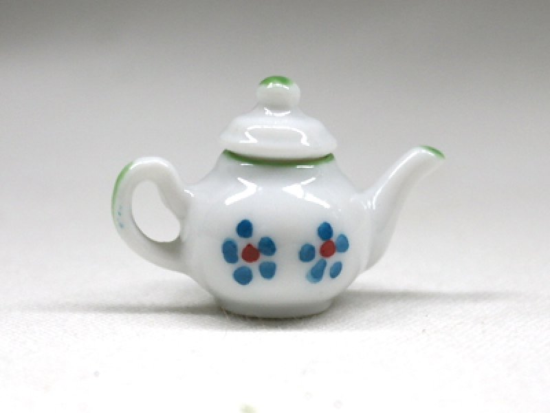 画像1: ティ　ポット　ホワイト (1)